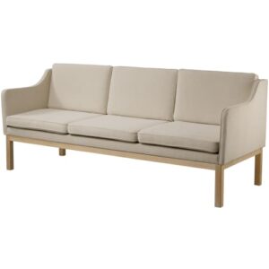 Mogens Koch 3 pers. sofa - MK46 - Natur/beige